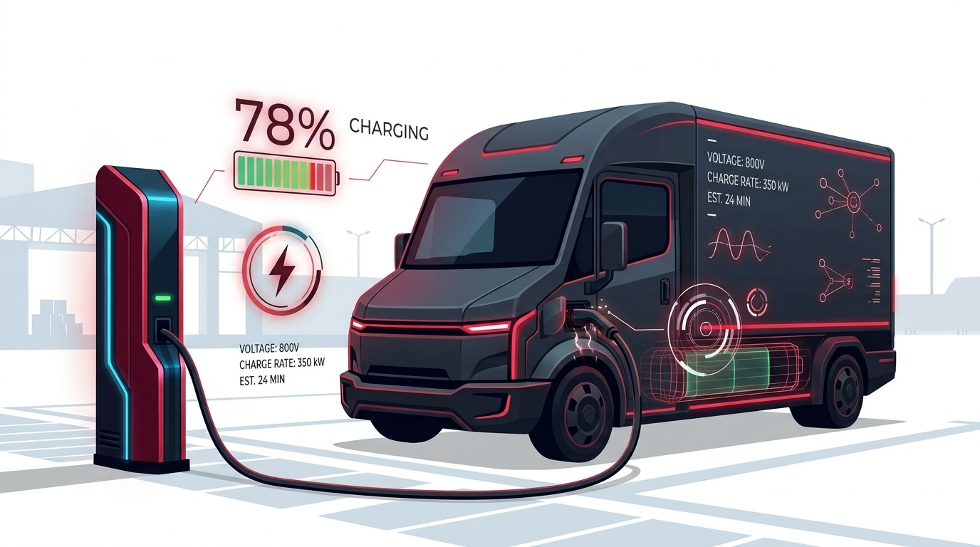 EV fleet tracking